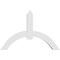 Ekena Millwork Archdale Architectural Grade PVC Gable Bracket, 60"W x 40"H x 6"D x 6"F, 16/12 Pitch GBP060X40X0606ARC00 - alternate 3